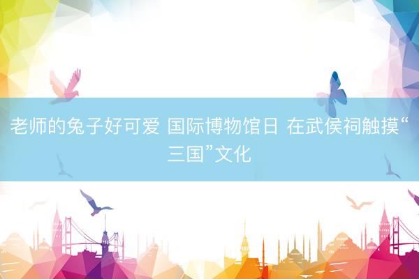 老师的兔子好可爱 国际博物馆日 在武侯祠触摸“三国”文化